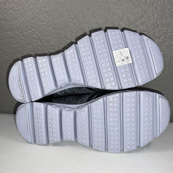 Sketchers Glide Step with Air Cooled Memory Foam Grey Womens 9 NEW - Picture 3 of 13